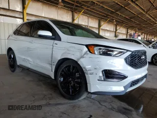 2021 Ford Edge SEL with VIN 2FMPK4J93MBA47648, listed as a Copart auction lot 49496295 with 34,672 mi miles and Salvage Title. Bid and sale history available at carsss.com. Image 4.