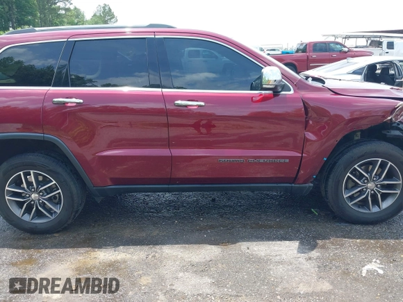 2017 Jeep Grand Cherokee Limited z VIN 1C4RJEBGXHC752018, wystawiony jako IAAI lot #42253593 z przebiegiem 127 721 mil mil oraz . Historia ofert i sprzedaży dostępna na DreamBid. Obrazek 13.