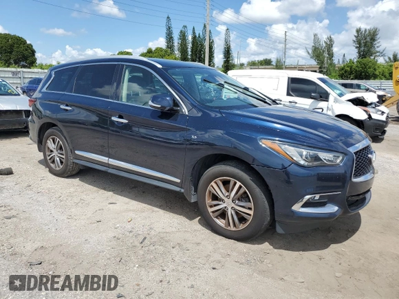 2019 Infiniti QX60 Luxe z VIN 5N1DL0MM4KC561014, wystawiony jako Copart lot #69577844 z przebiegiem 177 089 mil mil oraz Szkoda całkowita • Salvage title. Historia ofert i sprzedaży dostępna na DreamBid. Obrazek 4.