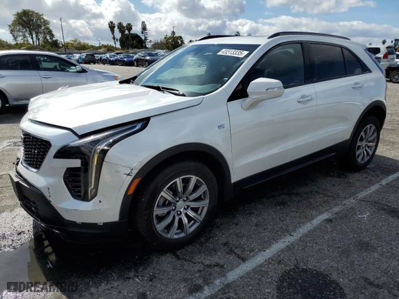 2023 Cadillac XT4 FWD Sport with VIN 1GYFZER48PF219325, listed as a Copart auction lot 45513335 with 6,561 mi miles and Salvage Title. Bid and sale history available at carsss.com. Image 1.