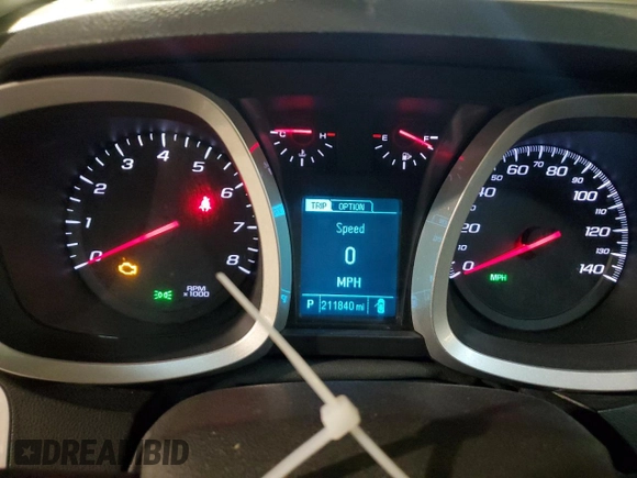 2013 Chevrolet Equinox LT z VIN 2GNFLNEK9D6140576, wystawiony jako Copart lot #60169595 z przebiegiem 211 840 mil mil oraz Czysty tytuł • Clean title. Historia ofert i sprzedaży dostępna na DreamBid. Obrazek 9.