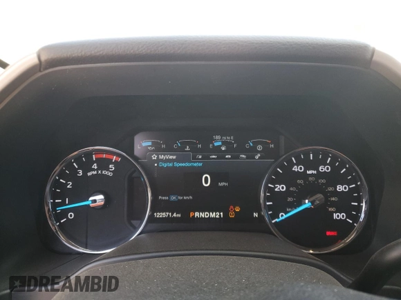 2019 Ford F-350 XL with VIN 1FT8W3BT0KED37509, listed as a Copart auction lot 60283655 with 122,571 mi miles and Salvage title. Bid and sale history available at DreamBid. Image 9.