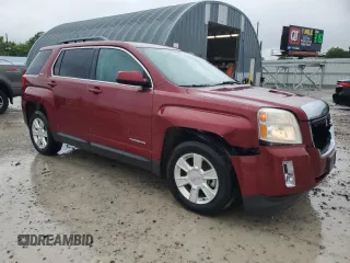2011 GMC Terrain SLE-2 with VIN 2CTALSECXB6356092, listed as a Copart auction lot 59361745 with 116,610 mi miles and Salvage title. Bid and sale history available at DreamBid. Image 4.