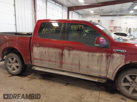 2016 Ford F-150 XLT with VIN 1FTEW1EF3GFC70144, listed as a IAAI auction lot 41448079 with 123,692 mi miles. Bid and sale history available at carsss.com. Image 13.