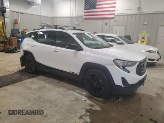 2021 GMC Terrain SLT with VIN 3GKALVEV5ML345471, listed as a Copart auction lot 42094475 with Not Provided miles and Salvage Title. Bid and sale history available at DreamBid. Image 4.