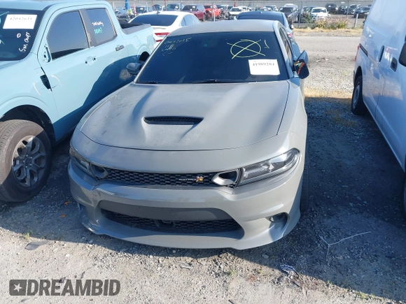 2019 Dodge Charger Scat Pack with VIN 2C3CDXGJ6KH542229, listed as a IAAI auction lot 41989204 with 28,388 mi miles and . Bid and sale history available at DreamBid. Image 13.