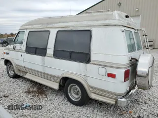 1991 Chevrolet Chevy Van z VIN 1GBEG25K9M7125247, wystawiony jako Copart lot #75549674 z przebiegiem 108 756 mil mil oraz Czysty tytuł • Clean title. Historia ofert i sprzedaży dostępna na DreamBid. Obrazek 2.