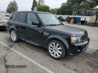 2013 Land Rover Range Rover Sport HSE Lux with VIN SALSK2D41DA780160, listed as a Copart auction lot 58933055 with 80,958 mi miles and Clean title. Bid and sale history available at DreamBid. Image 4.