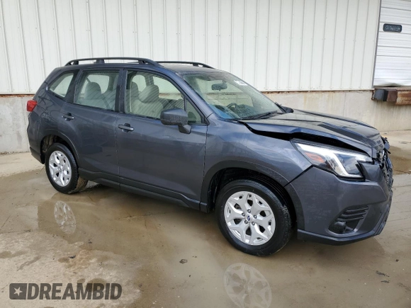 2023 Subaru Forester with VIN JF2SKACC3PH498299, listed as a Copart auction lot 48077175 with 25,625 mi miles and Clean title. Bid and sale history available at DreamBid. Image 4.
