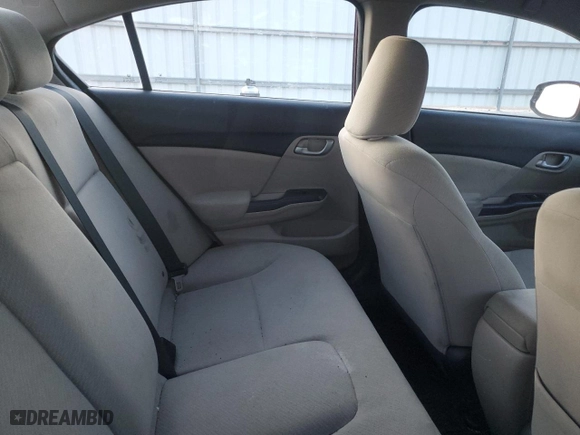 2013 Honda Civic Sdn LX with VIN 19XFB2F50DE091609, listed as a Copart auction lot 78881994 with 208,505 mi miles and Salvage Title. Bid and sale history available at carsss.com. Image 10.