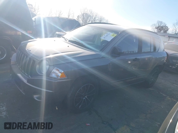 2008 Jeep Compass Sport with VIN 1J8FF47W08D705923, listed as a IAAI auction lot 41749761 with 179,848 mi miles and . Bid and sale history available at DreamBid. Image 2.