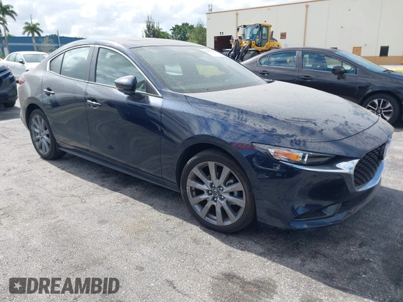 2024 Mazda 3 S Preferred with VIN 3MZBPACM5RM414908, listed as a IAAI auction lot 42167530 with 24,220 mi miles and . Bid and sale history available at carsss.com. Image 1.