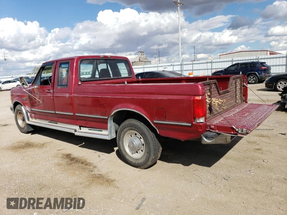 1995 Ford F-250 z VIN 1FTHX25G3SKA95726, wystawiony jako Copart lot #71812654 z przebiegiem 83 713 mil mil oraz Szkoda całkowita • Salvage title. Historia ofert i sprzedaży dostępna na DreamBid. Obrazek 2.