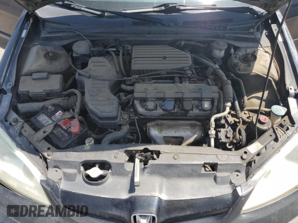 2004 Honda Civic LX with VIN 2HGES16544H579294, listed as a Copart auction lot 55528785 with 172,892 mi miles and Clean Title. Bid and sale history available at carsss.com. Image 11.