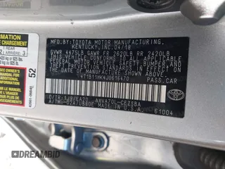 2018 Toyota Camry LE z VIN 4T1B11HK4JU616470, wystawiony jako IAAI lot #41352888 z przebiegiem 102 109 mil mil oraz . Historia ofert i sprzedaży dostępna na DreamBid. Obrazek 9.