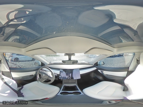 2021 Tesla Model Y Long Range with VIN 5YJYGAEE2MF301840, listed as a Copart auction lot 48048365 with 39,484 mi miles and Salvage Title. Bid and sale history available at carsss.com. Image 14.