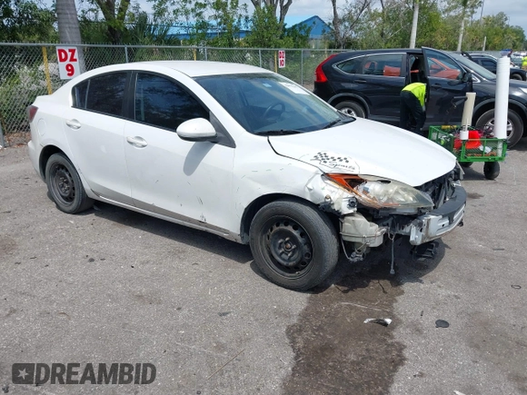 2013 Mazda 3 i SV with VIN JM1BL1TF3D1795969, listed as a IAAI auction lot 42075242 with 169,331 mi miles. Bid and sale history available at carsss.com. Image 1.