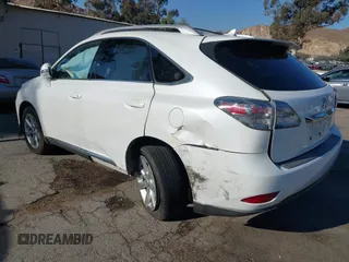 2011 Lexus RX 350 with VIN JTJZK1BAXB2005451, listed as a IAAI auction lot 41218592 with 185,801 mi miles. Bid and sale history available at carsss.com. Image 3.