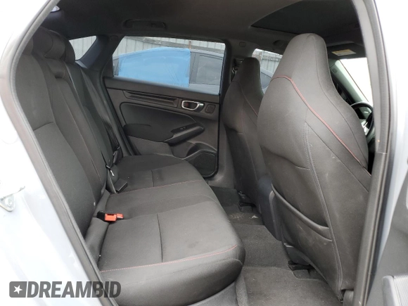 2024 Honda Civic Si with VIN 2HGFE1E57RH473667, listed as a Copart auction lot 53494905 with 12,576 mi miles and Salvage title. Bid and sale history available at DreamBid. Image 10.