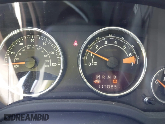 2014 Jeep Compass High Altitude with VIN 1C4NJCEAXED715454, listed as a IAAI auction lot 41960428 with 117,023 mi miles. Bid and sale history available at carsss.com. Image 7.
