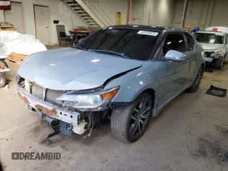 2014 Scion tC z VIN JTKJF5C70E3083078, wystawiony jako Copart lot #48539425 z przebiegiem 171 234 mil mil oraz Szkoda całkowita • Salvage title. Historia ofert i sprzedaży dostępna na DreamBid. Obrazek 1.
