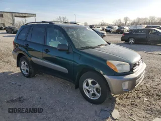 2003 Toyota RAV4 with VIN JTEGH20V430090445, listed as a Copart auction lot 49053285 with 194,824 mi miles and Salvage Title. Bid and sale history available at carsss.com. Image 4.