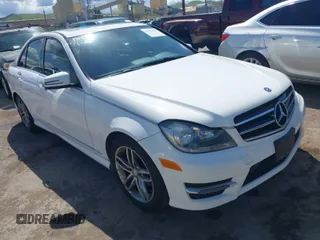 2014 Mercedes-Benz C-Class C 250 Sport with VIN WDDGF4HBXEA949542, listed as a IAAI auction lot 41965351 with 180,777 mi miles. Bid and sale history available at carsss.com. Image 1.