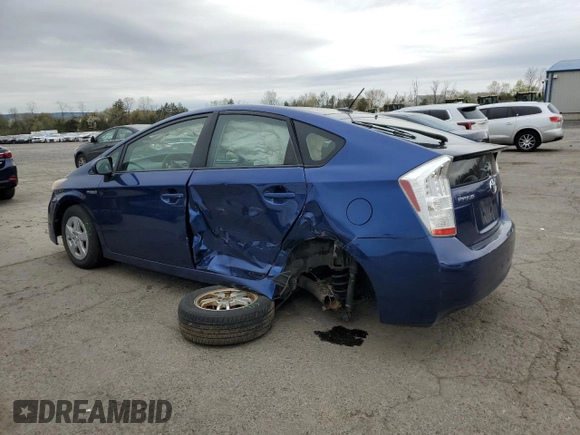 2011 Toyota Prius I with VIN JTDKN3DU2B1441652, listed as a Copart auction lot 53439055 with 179,522 mi miles and Salvage Title. Bid and sale history available at DreamBid. Image 2.