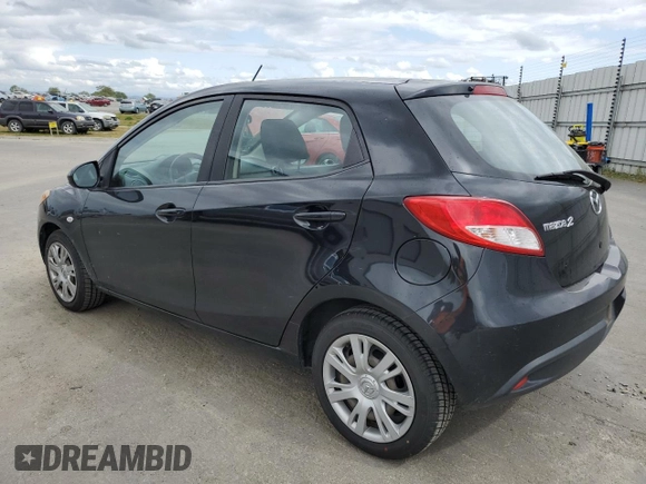 2014 Mazda 2 Sport with VIN JM1DE1KYXE0189436, listed as a Copart auction lot 51104205 with 112,329 mi miles and Salvage Title. Bid and sale history available at carsss.com. Image 2.