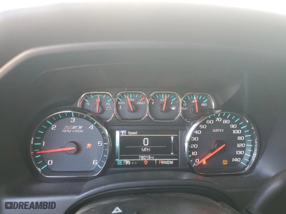 2016 Chevrolet Silverado 1500 LT with VIN 3GCUKREC3GG343023, listed as a Copart auction lot 49473605 with 78,019 mi miles and Salvage Title. Bid and sale history available at carsss.com. Image 9.