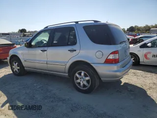 2003 Mercedes-Benz M-Class 5.0L with VIN 4JGAB75E83A413404, listed as a Copart auction lot 72238004 with 125,508 mi miles and Clean Title. Bid and sale history available at carsss.com. Image 2.