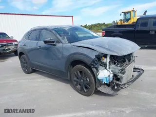 2023 Mazda CX-30 2.5 S Carbon Edition with VIN 3MVDMBCM8PM509355, listed as a IAAI auction lot 41427252 with 22,745 mi miles. Bid and sale history available at carsss.com. Image 1.