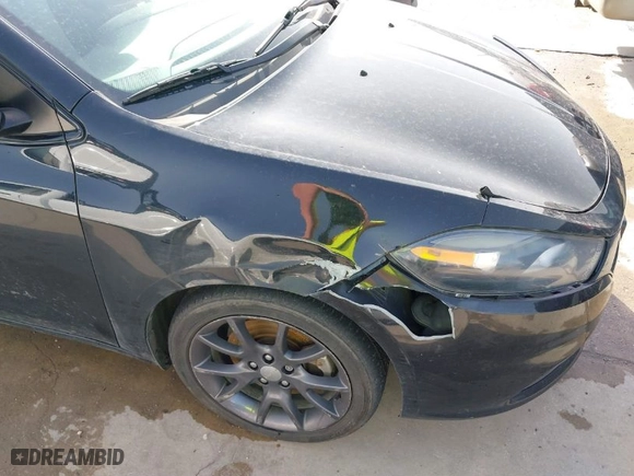 2016 Dodge Dart SE with VIN 1C3CDFAA9GD630263, listed as a IAAI auction lot 41712601 with 148,415 mi miles. Bid and sale history available at carsss.com. Image 6.