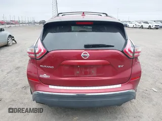2018 Nissan Murano SV with VIN 5N1AZ2MG4JN163330, listed as a IAAI auction lot 41729187 with 94,229 mi miles and . Bid and sale history available at DreamBid. Image 16.