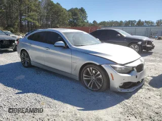 2019 BMW 4 Series 430i z VIN WBA4J1C56KBM12925, wystawiony jako Copart lot #47027555 z przebiegiem 128 483 mil mil oraz Szkody całkowita. Historia ofert i sprzedaży dostępna na DreamBid. Obrazek 4.