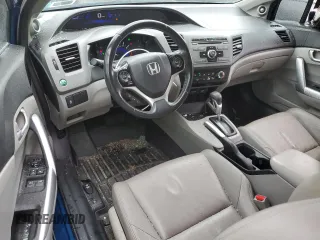 2012 Honda Civic Cpe EX-L with VIN 2HGFG3B90CH528514, listed as a Copart auction lot 71647564 with 189,980 mi miles and Salvage Title. Bid and sale history available at carsss.com. Image 8.