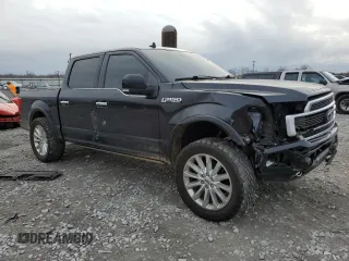 2019 Ford F-150 Limited with VIN 1FTEW1EG7KFB51840, listed as a Copart auction lot 44826385 with 141,289 mi miles and Salvage Title. Bid and sale history available at carsss.com. Image 4.