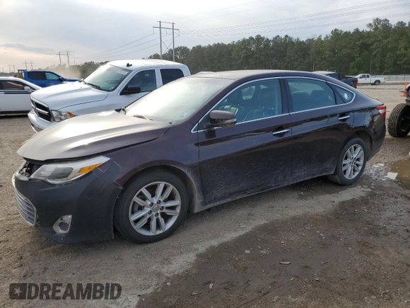 2013 Toyota Avalon XLE with VIN 4T1BK1EB5DU017048, listed as a Copart auction lot 55091925 with 341,437 mi miles and Salvage Title. Bid and sale history available at DreamBid. Image 1.