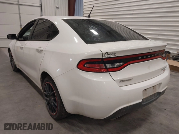 2013 Dodge Dart SXT with VIN 1C3CDFBH8DD261287, listed as a IAAI auction lot 41967345 with 138,839 mi miles. Bid and sale history available at carsss.com. Image 3.