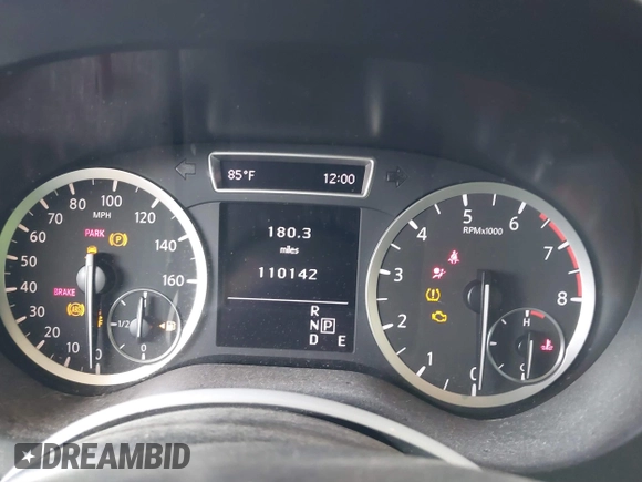2017 Infiniti QX30 with VIN SJKCH5CP5HA028956, listed as a IAAI auction lot 41833632 with 110,142 mi miles and . Bid and sale history available at DreamBid. Image 7.