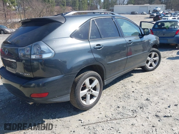 2007 Lexus RX 350 with VIN JTJGK31U970008164, listed as a IAAI auction lot 41768139 with 333,215 mi miles and . Bid and sale history available at carsss.com. Image 4.