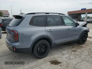 2023 Kia Telluride EX X-Line with VIN 5XYP3DGC6PG366739, listed as a Copart auction lot 58835135 with 33,314 mi miles and Salvage title. Bid and sale history available at DreamBid. Image 3.