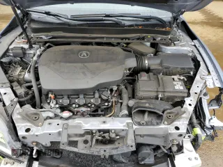 2015 Acura TLX V6 Tech with VIN 19UUB3F56FA001741, listed as a Copart auction lot 50956775 with 92,822 mi miles and Salvage Title. Bid and sale history available at carsss.com. Image 12.