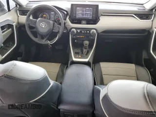 2021 Toyota RAV4 XLE with VIN 2T3W1RFV1MC136574, listed as a Copart auction lot 49177995 with 36,717 mi miles and Salvage Title. Bid and sale history available at carsss.com. Image 8.