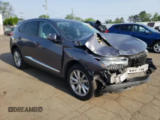 2019 Acura RDX with VIN 5J8TC2H39KL005229, listed as a Copart auction lot 61663945 with Not provided miles and Salvage title. Bid and sale history available at DreamBid. Image 4.