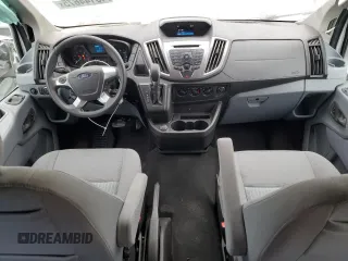 2019 Ford Transit Passenger XL with VIN 1FBZX2ZM9KKA06377, listed as a Copart auction lot 43144675 with 105,313 mi miles and Salvage Title. Bid and sale history available at DreamBid. Image 8.