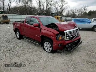 2015 GMC Canyon 4WD SLE with VIN 1GTH6BE38F1243073, listed as a Copart auction lot 53676815 with 142,938 mi miles and Non repairable. Bid and sale history available at DreamBid. Image 13.