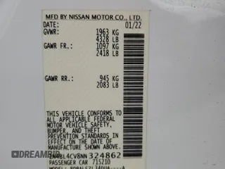 2022 Nissan Altima 2.5 SR with VIN 1N4BL4CV8NN324862, listed as a Copart auction lot 50575435 with 73,646 mi miles and Salvage Title. Bid and sale history available at carsss.com. Image 12.