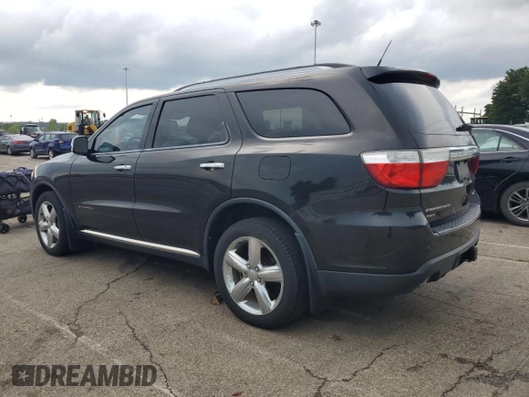 2012 Dodge Durango Citadel with VIN 1C4SDJET7CC336835, listed as a Copart auction lot 64045075 with 169,228 mi miles and Clean title. Bid and sale history available at DreamBid. Image 2.