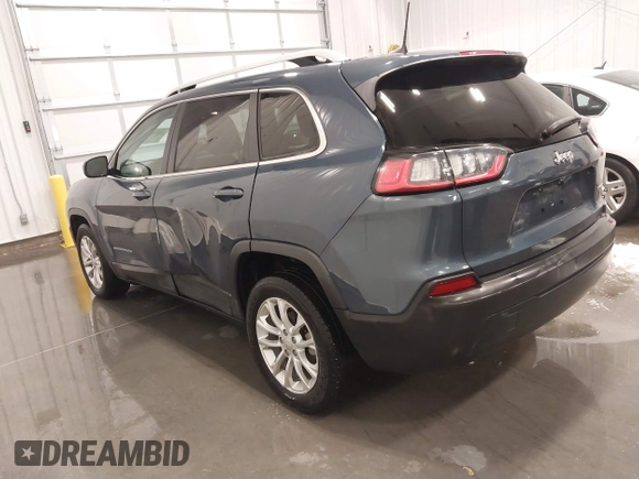 2019 Jeep Cherokee Latitude with VIN 1C4PJLCB0KD434554, listed as a IAAI auction lot 41615783 with 73,014 mi miles. Bid and sale history available at carsss.com. Image 3.